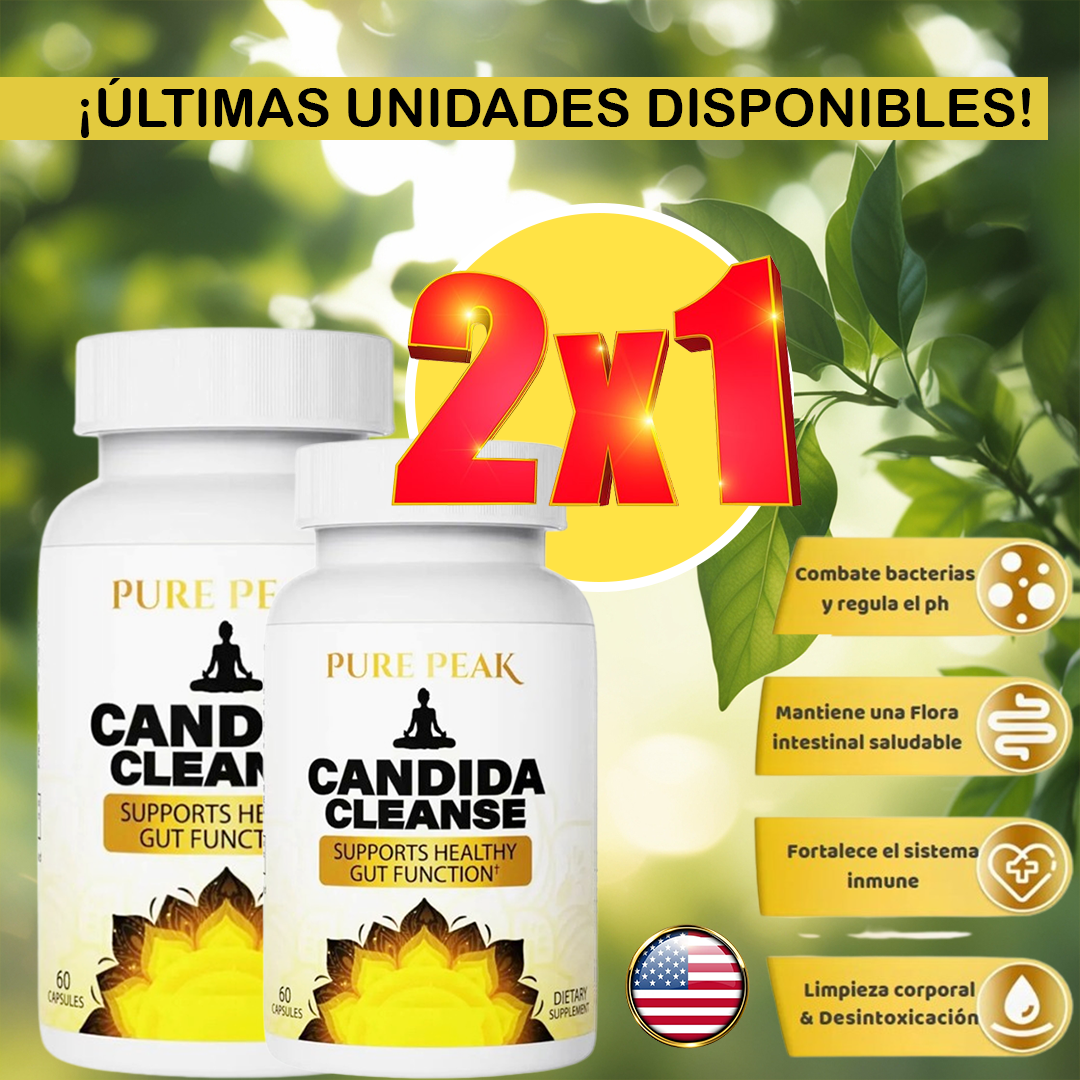 🌿Candida Cleanse® Limpieza Interna para una Vida Sana y Ligera