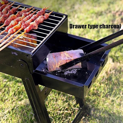 AsaSteel™ Parrilla de carbón portátil.