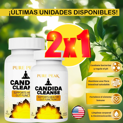 🌿Candida Cleanse® Limpieza Interna para una Vida Sana y Ligera
