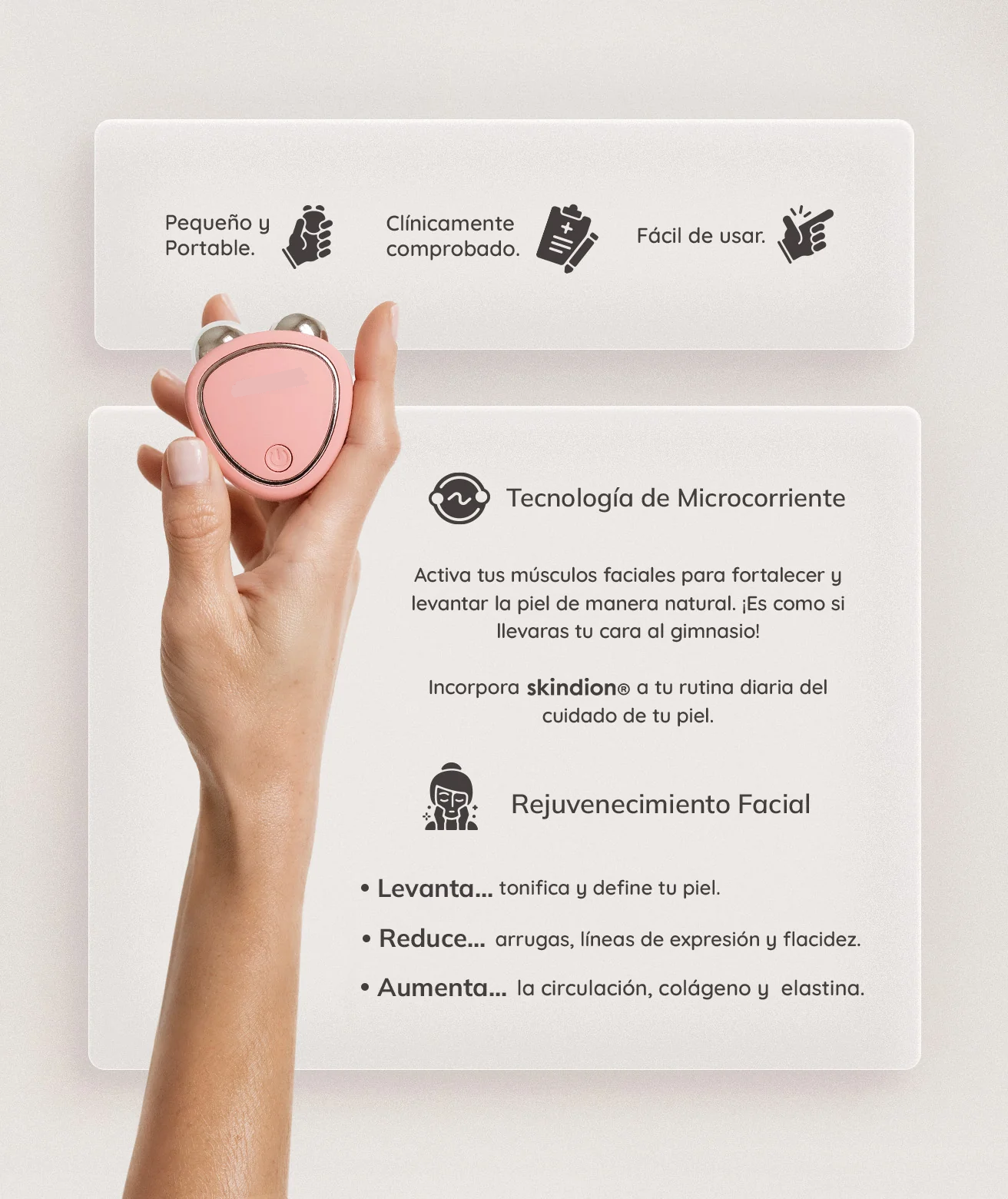 LumiWave® Masajeador Facial